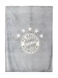 FC Bayern München Kuschelfleecedecke I Sofadecke I Glow in The Dark I 150 x 200cm