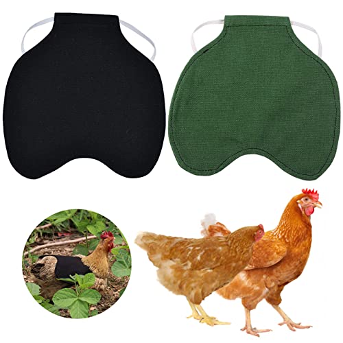 Huhn Weste,WideSmart Hühnersattel Hühner Warnweste Huhn Kleidung Geflügel Henne Sattel Henne Sattel Schürze Federschutzhalter Chicken Duck Wing Rückenprotektor Schürze für Huhn Ente Rückenschutz Jack