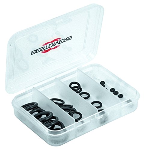 Best divers Unisex – Erwachsene AB0595 O-Ring-Set mit Box für Sub-Flaschen, durchsichtig, Einheitsgröße