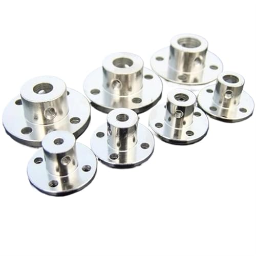 3/3,17/4/5/6/7/8/10/11/12/14mm starre Flanschkupplung Motorführung Wellenkupplung Motoranschluss Wellenachse Lagerbeschläge 1St(3.17mm)