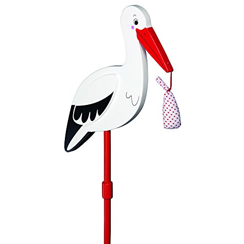 goki Storch mit Babytuch 77cm, Rot, 1 Stück (1er Pack), 63936