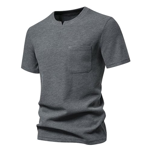 Generisch Herren T-Shirt Casual Basic Shirts Männer Kurzarm, Herren Kurzarm V-Ausschnitt T-Shirt, Herren T-Shirt V-Neck T Herren T Shirt Weiß T-Shirts FüR Herren Weiss XL Sportshirt Herren XL