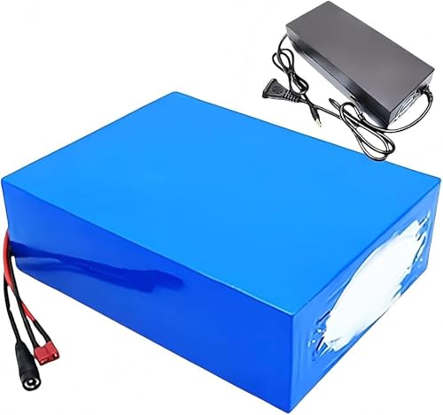 Kcolic 72 V 20 Ah Elektrofahrradakku mit 84 V Ladegerät, wasserdichter PVC-Lithium-Ionen-Akku für Elektrofahrzeuge mit 3300 W, 1200 W und 1000 W Motor 72V20ah,XT60