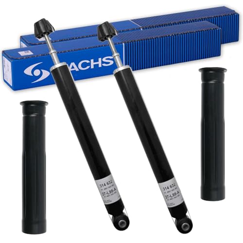 2x SACHS Stoßdämpfer + Service-Kit hinten passend für 107 C1 PM PN