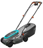 Gardena Elektro-Rasenmäher PowerMax 32/1200 G2: Mäher bis 300 m², 1200 W Leistung, 32 cm Schnittbreite, 30 l Fangvolumen, 35 bis 65 mm Schnitthöhe, ErgoTec Griff, zusammenklappbar (14633-20)