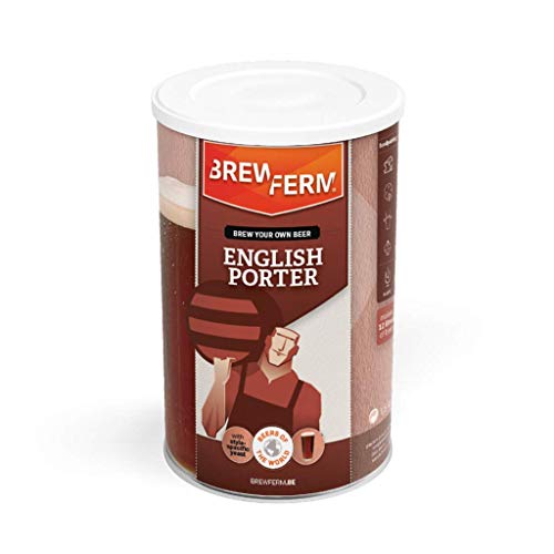 Brewferm - Bierkit English Porter - Bierbrauset Zum Selber Brauen - 12 Liter - Ein kräftiger britischer Klassiker