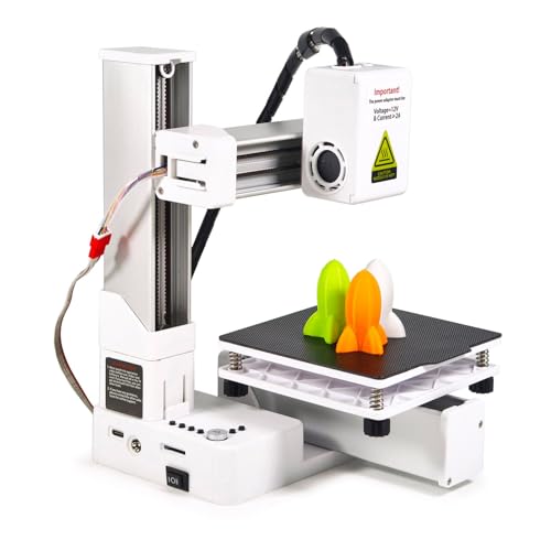 Diyeeni K10 Small 3D-Drucker, FDM 3D-Drucker für Anfänger, Hoch Geschwindigkeit & Präzision, Automatische Nivellierung 3D-Druckmaschine für Kinder, 230 ° C Hoch Temperatur Alle Metall