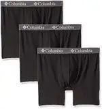 Columbia Herren Boxer Brief Unterwäsche, schwarz, Medium