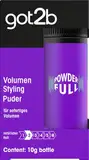 got2b Styling Puder Powderfull (10 g), Haarpuder verleiht sofortiges Volumen direkt am Ansatz, Volumenpuder mit leichter Formel für natürlich aussehenden Halt