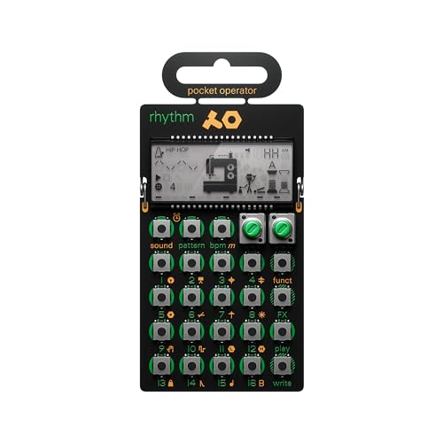 Teenage Engineering PO-12 Rhythm Pocket Operator - Mini Drum-Synth und Sequenzer