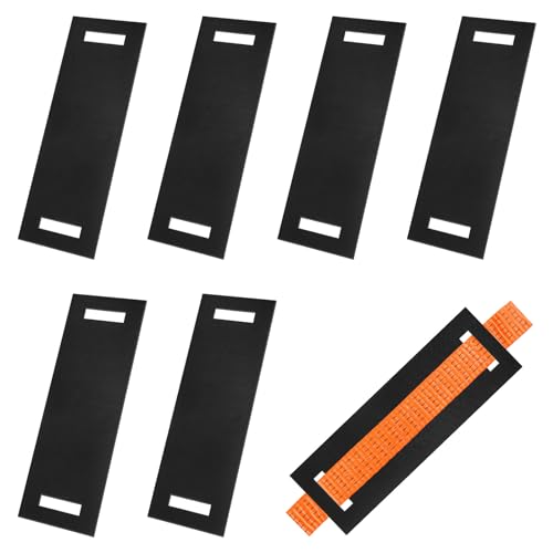 Gummi Kantenschoner für Zurrgurte bis 50mm Breite 290 x 100 x 3mm 6 Stück Gummi Kantenschutz Kantenschoner Ladungssicherung Setzurrgurte Gurtbandschoner Kantenschutz Spanngurte LKW