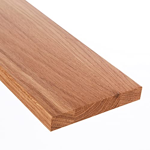 Türschwelle für Innentüren Eiche Holz Echtholz in den Maßen 1000x105x25mm in verschiedenen Oberflächen (Geölt)