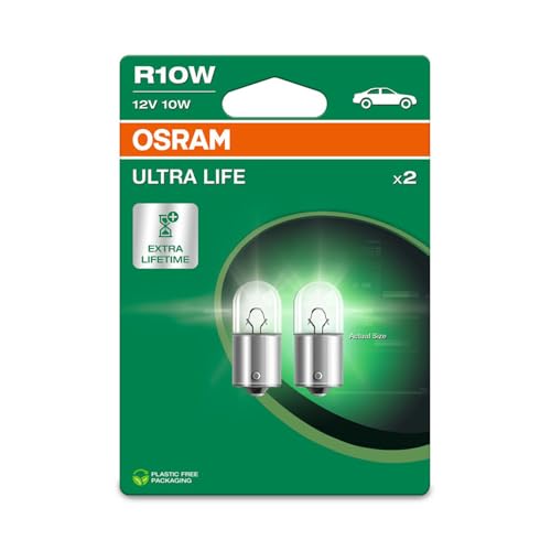 Osram ULTRA LIFE, R10W, Double Blister, (2 lamps)