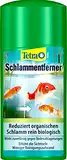 Tetra Pond Schlammentferner - reduziert Schlamm in Gartenteichen, wirkt rein biologisch, 500 ml Flasche