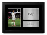 HWC Trading Arda Güler Real Madrid Geschenke Gedrucktes Signiertes Autogramm Foto für Fußball Anhänger and Fans - A4 Gerahmt