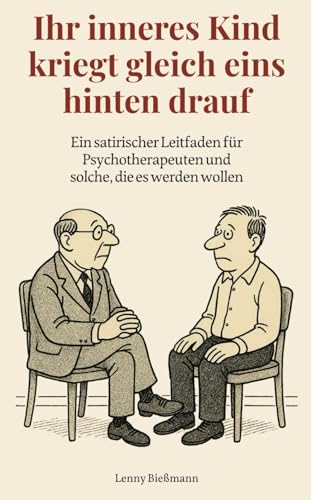 Ihr inneres Kind kriegt gleich eins hinten drauf: Ein satirischer Leitfaden für Psychotherapeuten und solche, die es werden wollen
