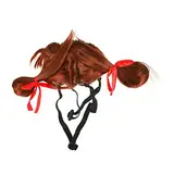 JOINPAYA 1Stück Kreative Haustierperücke Für Lustige Cosplay Haarschmuck Blond Und Bequem Mit Elastischem Band Für Tolle