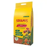 Seramis Pflanz-Granulat für alle Zimmerpflanzen, 15 l – Pflanzen Tongranulat, Blumenerde Ersatz zur Wasser- und Nährstoffspeicherung, ton