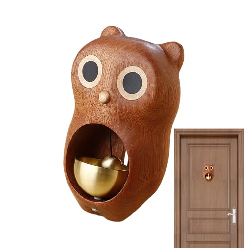Türglocke | Holz Sensor-Gong Mit Automatischer Erkennung,Deko-Glocke Für Laden Wohnung Klassenzimmer Schlafzimmer Garage Außenbereich Mit Stilvollem Design