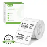 NELKO PM220 Etikettenhersteller-Band, angepasstes Etikettendruckpapier, 40x30 mm, Standard-laminiertes Büro-Etikettierband-Ersatz, Thermo-Etikettenband für Zuhause, Büro, 230 Etiketten/Rolle(weiß)