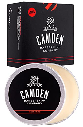 Haarwachs von Camden Barbershop Company ● jederzeit formbar ● Haarstyling und Haarpflege für Männer ● frischer Duft ● 100 ml