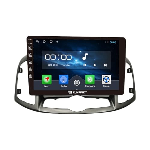 Quad Core 4G+64G Car CarPlay Android Auto 10" IPS Display Navigation Stereoanlage Touchscreen Haupteinheit Pad Tablet Rückfahrkamera GPS Radio Media Player für Chevrolet Chevrolet Captiva 2011-2015