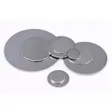 Runde Edelstahlplatte 1,8 mm, Durchmesser 13 mm bis 80 mm, kreisförmiges Blech aus Edelstahl 304, Metallunterlage for Bauen von Modellen, 10 Stück(30mm)