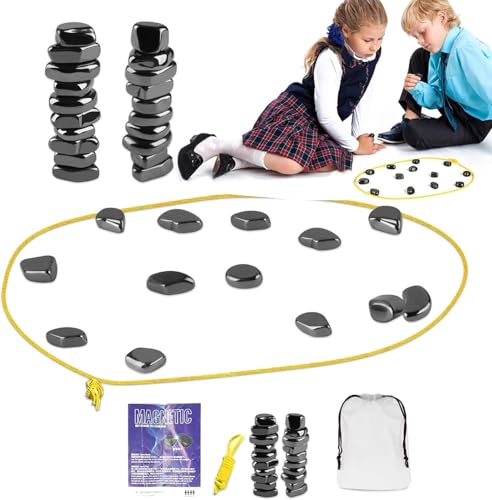 Magnetisches Schachspiel, Magnet Spiel magnetisches schachspiel Steine mit Spielseil, Reisen Schach Magnetisch, Tragbares Schachbrett - Party Für Familientreffen