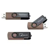 USB Stick personalisiert aus Holz 32GB mit Logo Gravur oder Name Firmengeschenk & Mitarbeitergeschenk