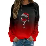 Sport Pulli Damen Weisser Pullover Damen Pulli Mit FledermausäRmeln Sweatshirt Mit Zipper Damen SchöNe Pullover FüR Frauen Grauer Pullunder Sommer Pullover Pullover DüNn Damen Roter Strickpullover