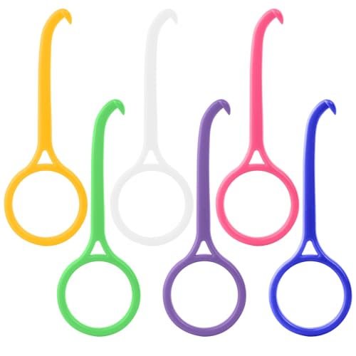 OFFCUP Aligner Entfernungswerkzeug, 6 Stück Unsichtbare Zahnentfernung Aligner Removal Tool, Entferner für Unsichtbare Zahnspangen Entfernungswerkzeug Zahnspange Entferner für Zahnspangen (Runden)