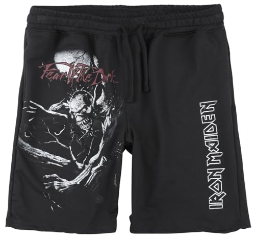Iron Maiden Fear of The Dark Männer Short schwarz M