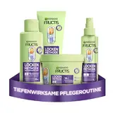 Garnier Feuchtigkeitsauffüllendes Haarpflege-Set für alle Locken, Repariert & revitalisiert, Mit Hyaluron & Shea-Fettsäuren, Pre-Shampoo, Shampoo, Haarmaske, Spray, 4-teilig