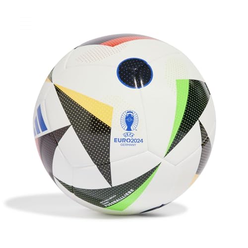 Adidas Fussballliebe Training Euro 2024 Ball IN9366, Unisex Footballs, White, 4 EU