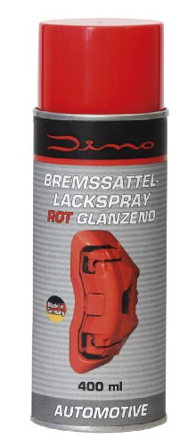 Dino Bremssattellack 1K Spray Lackspray 400ml, ROT