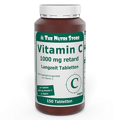 Vitamin C 1000 mg retard Langzeit Tabletten 150 Stk. - 5 Monatsvorrat