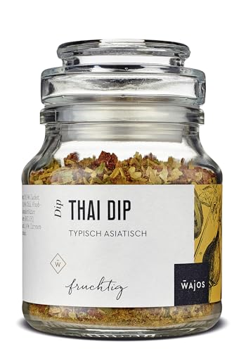 Wajos Thai Dip, 95g: typisch asiatischer Dip, Alternative Würzmischung zu Wok Gewürz, Hähnchen Gewürz und Asia Gewürzen