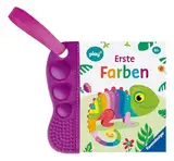 Ravensburger Play+ flip&pop: Erste Farben (Mein allererstes Beißbuch): Mein allererstes Beißbuch