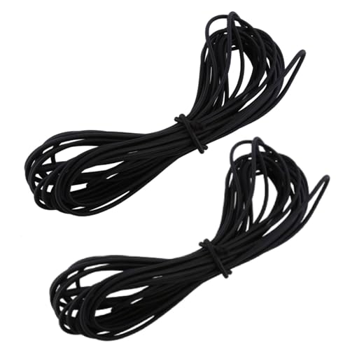 Starke elastische Bungee-Schock-Schnur, 2PCS 10Meter elastische Bungee-Schnur-Schock-Marine-Klasse-Kajak-Abbinden-Riemen (01)