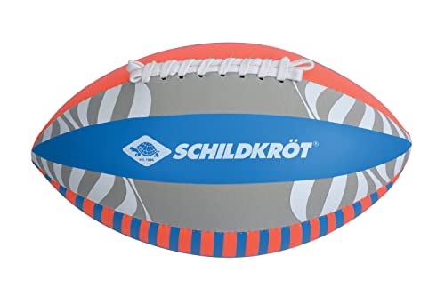 Schildkröt Neopren American Football, Größe 6, 26,5 x 15 cm, farblich sortiert, griffige textile Oberfläche, salzwasserfest, ideal für Strand & Garten, 970345