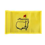 Golf-Flagge, doppelseitige Augusta-Nationalflaggen, PGA-Flaggen mit normalem Rohr, 420D-Nylon-Mini-Golf-Pin-Flaggen, Übungs-Putting, grüne Flaggen für Hof, Fahrreichweite, 20.3 cm Lx15.2 cm H