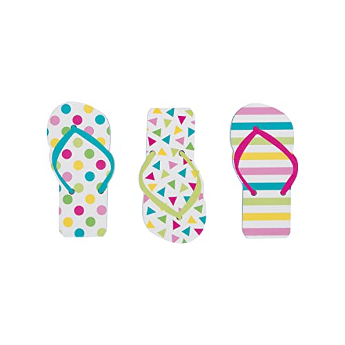 Unique Party Supplies Partygeschenke - Flip-Flop-Notizblöcke - 12er-Pack