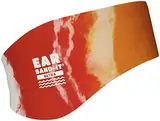 EAR BAND-IT Ultra Tie Dye Schwimmstirnband – von HNO-Ärzten erfunden – blockiert wasserfeste Ohrstöpsel – Kinder- und Erwachsenengrößen – empfohlener Schutz für Bad, Pool, Strand