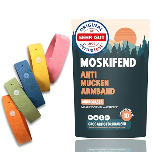 Mückenschutz Armband - Moskito Insektenschutz (Urlaub must haves - camping gadgets,reise gadgets) für Kinder und Erwachsene gegen moskito