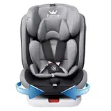 Baby Autositz Kindersitz 360°drehbar mit ISOFIX und Ruheposition, Gruppe 0+1/2/3, 9-36 kg, 0-12 Year, 5-Punkt-Sicherheitsgurt, Kinderautositz