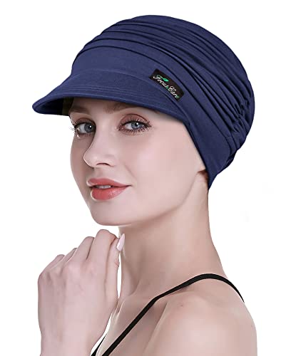 Cotton Newsboy Beanie Für Krebs Frauen Stilvolle Kappe Sommer Picknick Headwear Für Haarausfall