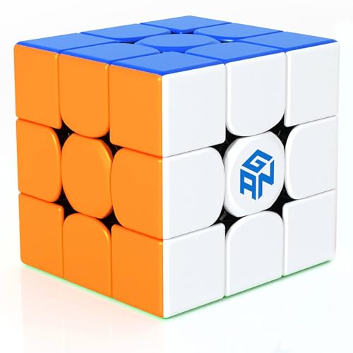 GAN 356RS Zauberwürfel Klassisch 3x3, Speed Cube Original mit IPG & GES+, Magic Cube Stickerlos, GAN Cube Klassische Produkte - Ideales Knobelspiel für Erwachsene und Kinder