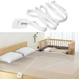 Fyihoxi Gurt für Babybett Gurt für Boxspringbetten 8M Beistellbett Befestigung Beistellbett Gurt Einstellbarer Beistellbett Gurt Befestigung Beistellbetten Gurt für Boxspringbetten und Kinderbetten