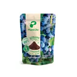 PlantLife BIO Heidelbeeren Pulver 150g - Reines Vollfrucht-Pulver - Rohkost - Vegan - 100% Recyclebar