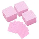 300 Stück Zelletten für Gelnägel, Fusselfreie Zelletten Nägel Zelletten Fusselfrei, Fusselfrei Nägel Wattepads,Zur Reinigung von Gelnägeln
